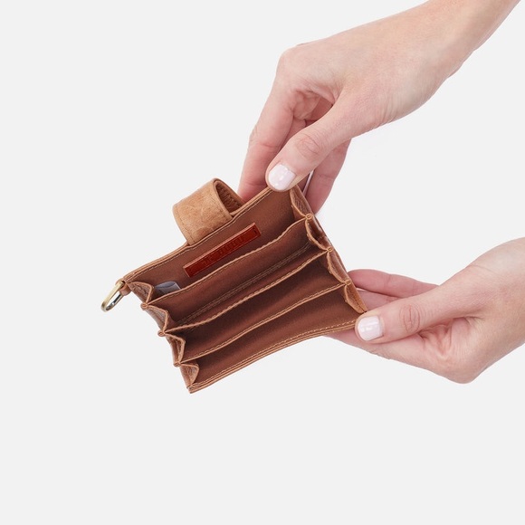 NWT HOBO Jean Accordion Card Case - Picture 4 of 7